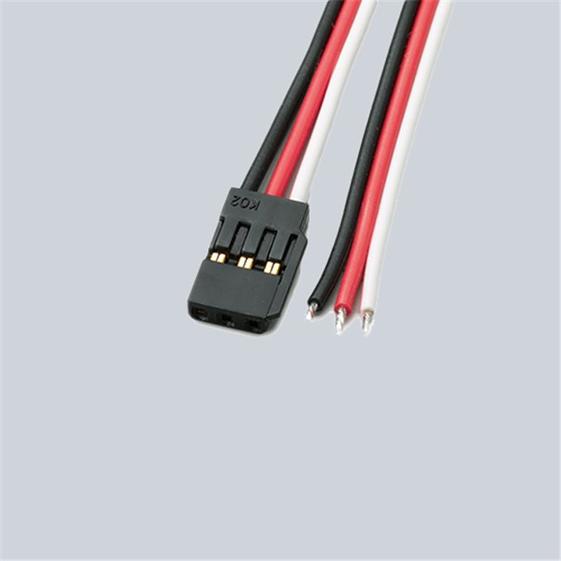 Gold Plated Servo Lead (Black)