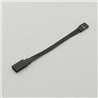 Extension Wire Black(High current)80mm