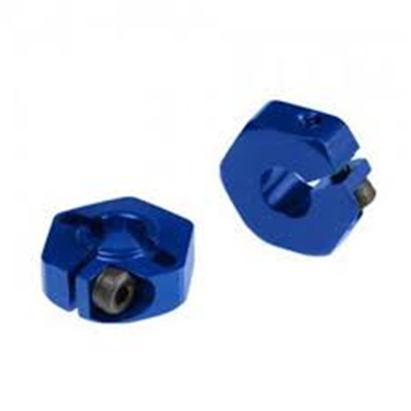 Jconcepts - 12mm front hex adaptor for B4.1 - Blue 2pc