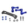 JConcepts - B44.2 alu steering bellcrank assembly-blue