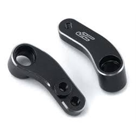 B6.2 | B6.3 Aluminum steering bellcranks - black