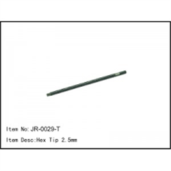 Hex tip 2,5mm