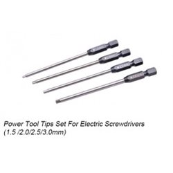 Power Tool Hex Set (1.5/2.0/2.5/3.0)