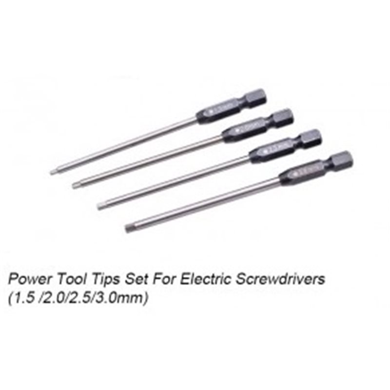Power Tool Hex Set (1.5/2.0/2.5/3.0)