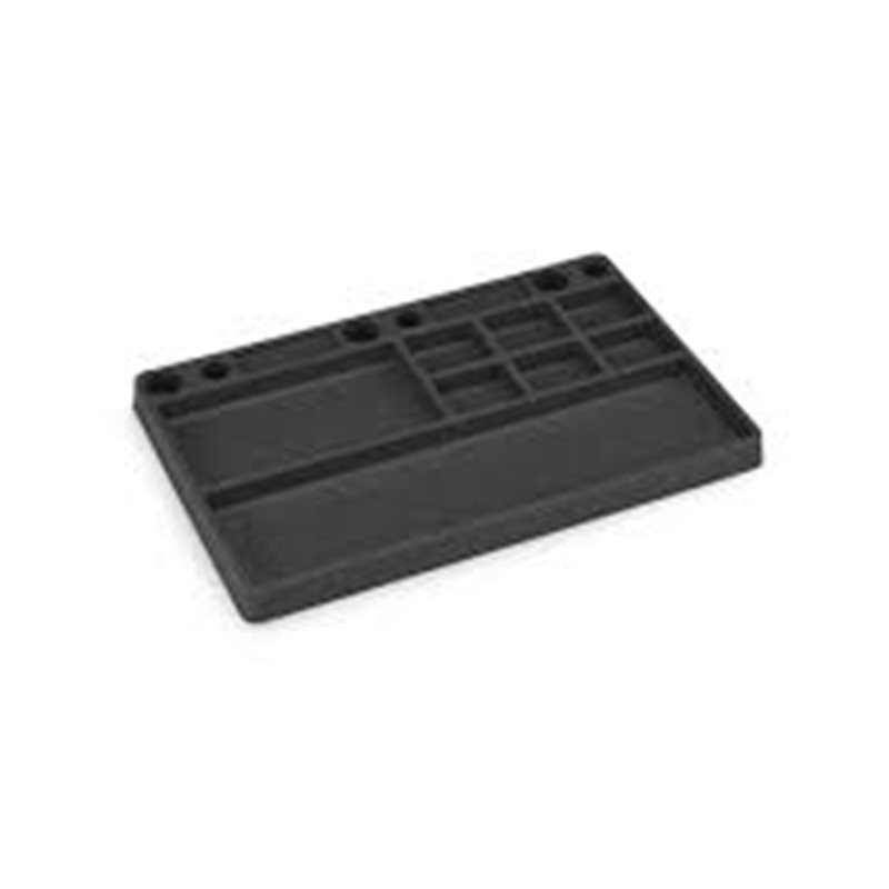 JConcepts parts tray, rubber material - black