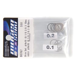 SHIM SETS  8x10 (0.1, 0.2, 0.3 10pcs each)