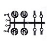 Shock Rod End, Spring Cup Set MSB1