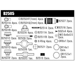 Front Shock Kit MSB1