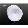 Rear Wheels 2.2in 12mm (White) MSB1