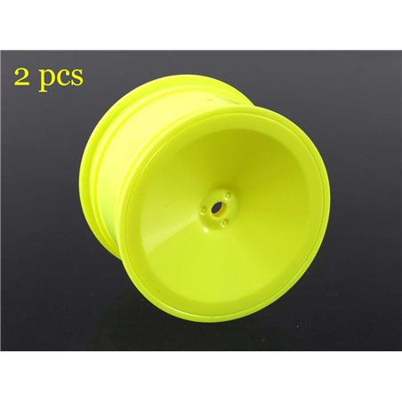 Rear Wheels 2.2in 12mm (Yellow) MSB1