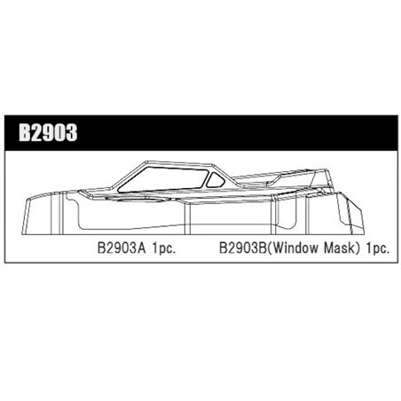 Body/Front Wing MSB1