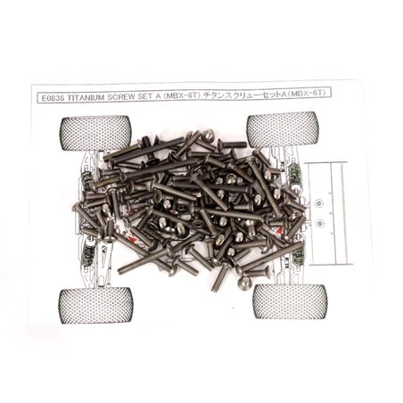 TITANIUM SCREW SET A MBX6T