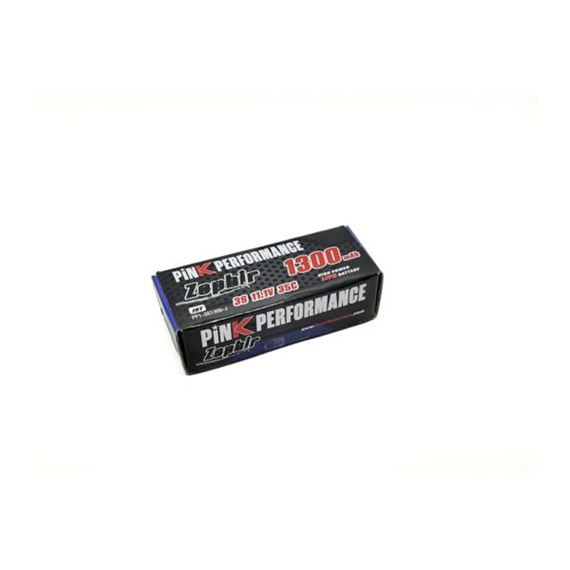 Pink Performance Zephir LiPo 3S 11.1V-1300-35C (JST) 72x34x24mm 106g