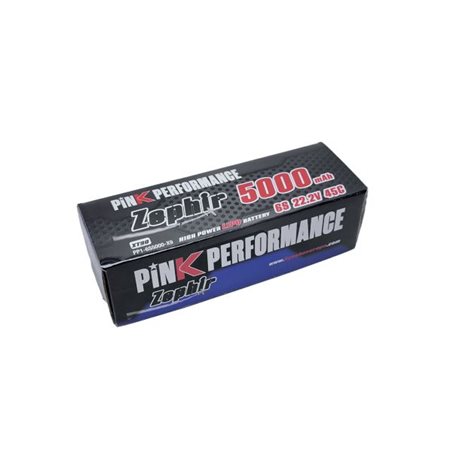 Pink Performance Zephir LiPo 6S 22.2V-5000-45C (XT90)160x46x44mm 735g