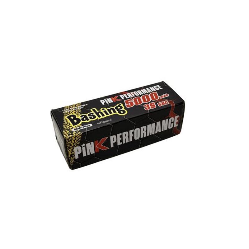 Pink Bashing LiPo 3S 11.1V-5000-50C (Multi) 139x47x39mm 450g