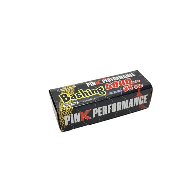 Pink Bashing LiPo 3S 11.1V-5000-50C (Multi) LP 139x47x28mm 380g