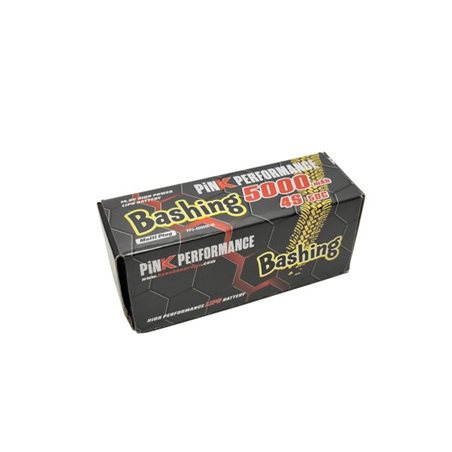 Pink Bashing LiPo 4S 14.8V-5000-50C (Multi) 139x47x49mm 590g
