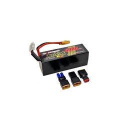 Pink Bashing LiPo 4S 14.8V-6300-50C (Multi) 139x47x49mm 600g