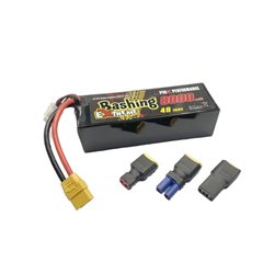 Pink Extreme Bashing LiPo 4S 14.8V-8000-100C Multi 157x53x42mm 760g