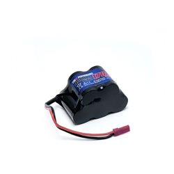 Pink Runner Rx NiMh 6.0V-1700 (Dual JR-JST) 51x32x31mm 120g - Hump