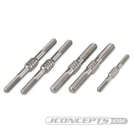 Mugen MBX-8 Fin Titanium turnbuckle set - 5pc.