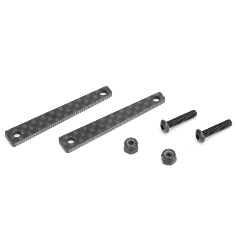 Sparko F8 Carbon Rear Brace covers 1.5mm - 2pcs