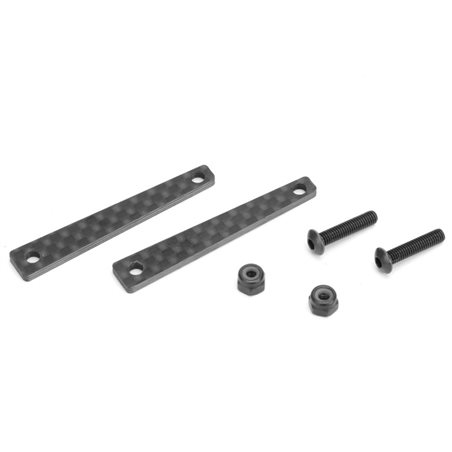 Sparko F8 Carbon Rear Beace covers 2.0mm - 2pcs