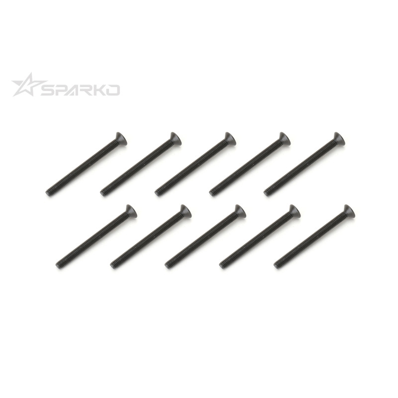 Sparko Flat Screw M3x35mm (10pcs)