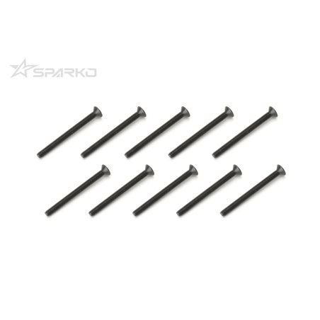 Sparko Flat Screw M3x35mm (10pcs)