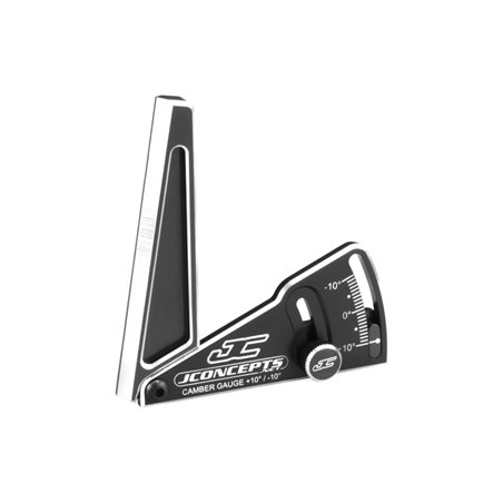 JConcepts - Aluminum camber gauge, 85mm  - black
