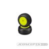 Carvers - green compound - pre-mounted, yellow wheels (Fits - Losi Mini-T 2.0)