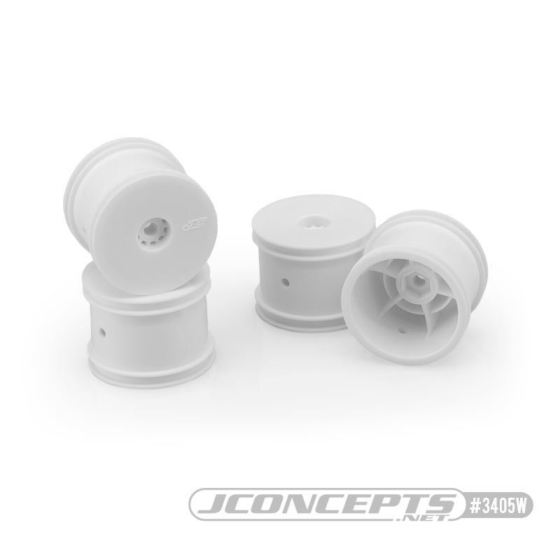 Mono - Losi Mini-T 2.0 wheel - (white) - 4pc