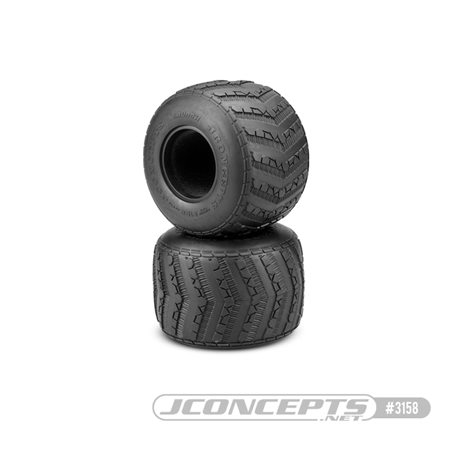 JConcepts Launch - Monster Truck tire - gold compound (Fits - #3377 2.6" MT wheel)