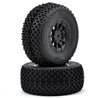 Choppers - blue compound - black Hazard 12mm wheel - (Losi SCT-E, 22 SCT pre-mounted) 