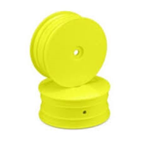 Mono - TLR 22X-4 | B74.1 | XB4 | SDX-4 | ZX7 | D418, 2.2" 12mm hex front wheel (yellow) - 4pc. 