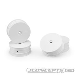 Mono - TLR 22X-4, B74.1, XRAY XB4, front wheel (white) - 4pc. 