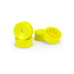Mono - RC10, RC10B2, RC10B3 2.2" front wheel (yellow) - 4pc