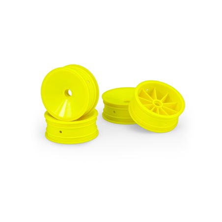 Mono - RC10, RC10B2, RC10B3 2.2" front wheel (yellow) - 4pc