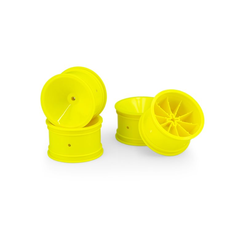 Mono - RC10, RC10B2, RC10B3 2.2" rear (3/16" axle) wheel (yellow) - 4pc