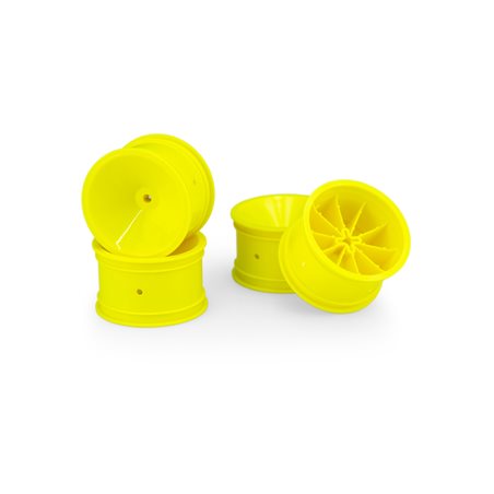Mono - RC10, RC10B2, RC10B3 2.2" rear (3/16" axle) wheel (yellow) - 4pc