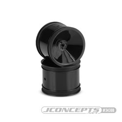 Mono - 1.7" RC10 rear wheel - black (1/4" original axle)
