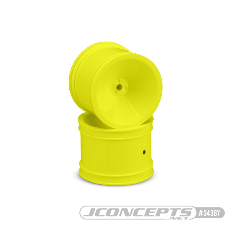 Mono - 1.7" RC10 rear wheel - yellow (1/4" original axle)