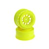 Hazard - SC6 +3mm wider off-set - 12mm hex wheel - 2pc. - (yellow)