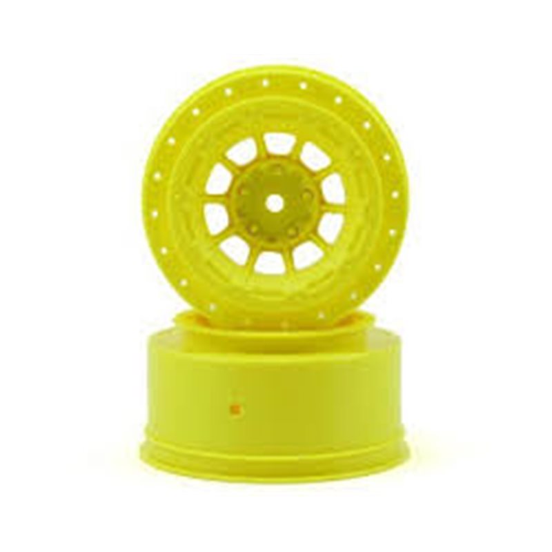 Hazard - Slash rear, Slash 4x4 F&R wheel - (yellow) - 2pc.