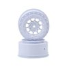 Hazard - Losi Ten SCT-E, Ten SCT-Nitro and 22 SCT wheel - white - 2pc. 