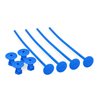 JConcepts - 1/10th off-road tire stick - holds 4 mounted tires (blue) - 4pc.