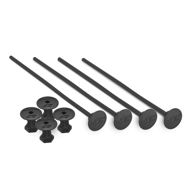 JConcepts - 1/10th off-road tire stick - holds 4 mounted tires (black) - 4pc. 