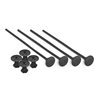 JConcepts - 1/10th off-road tire stick - holds 4 mounted tires (black) - 4pc. 