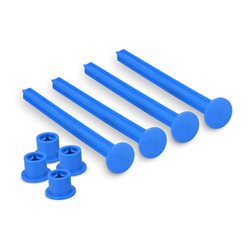 JConcepts - 1/8th off-road tire stick - holds 4 mounted tires (blue) - 4pc.