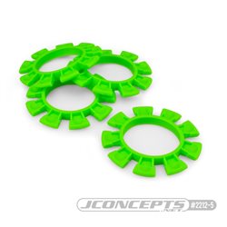 JConcepts - Satellite tire gluing rubber bands - green - fits 1/10th, SCT and 1/8th buggy